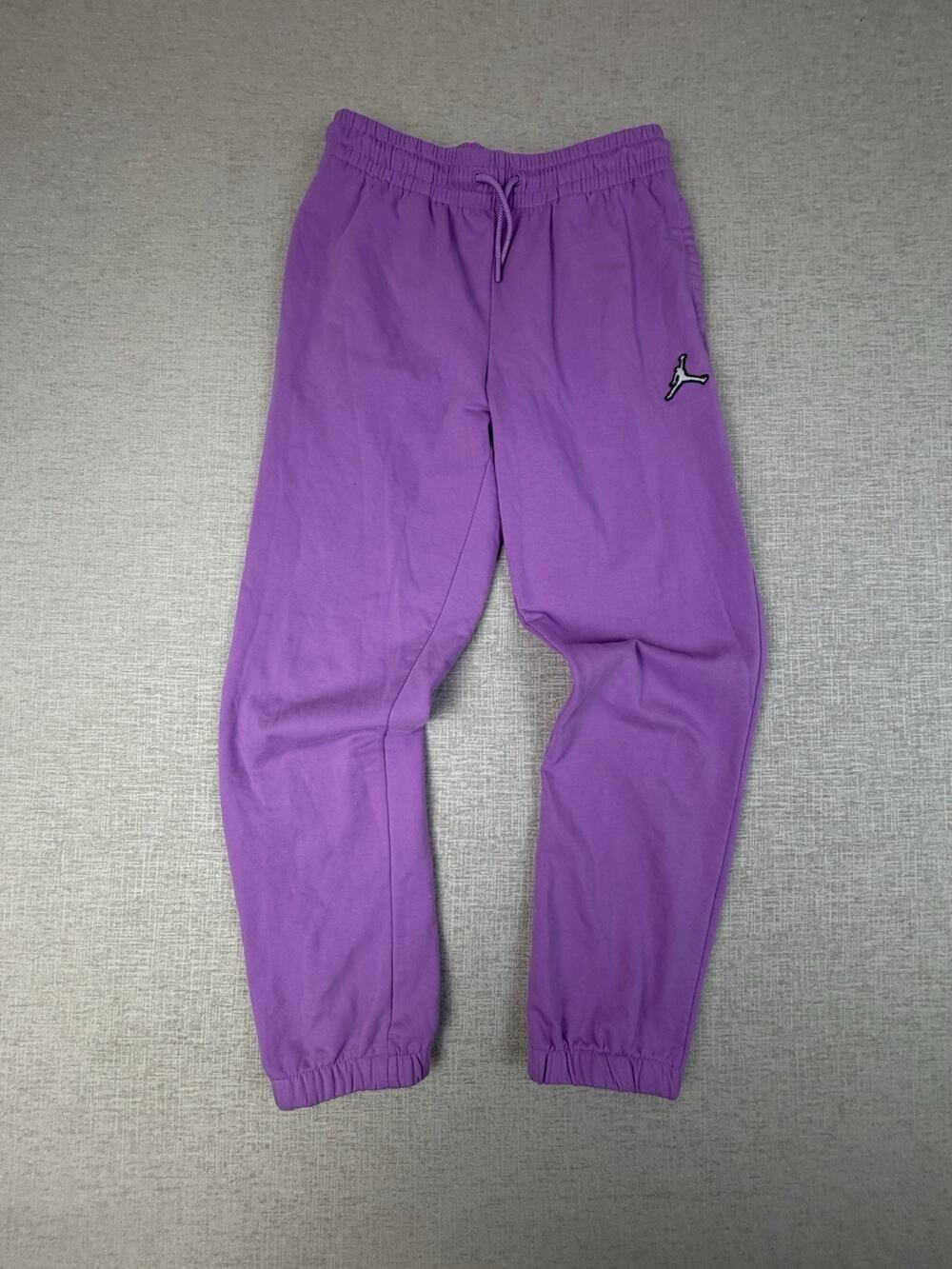 Jordan Jumpman Youth XXL 15-16 Purple Fleece Jogger Sweatpants Boys